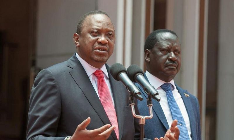 Uhuru, Raila lead Kenyans in mourning Senator Haji