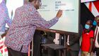 Former Prime Minister Raila Odinga signing the BBI constitutional amendment bill