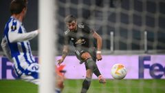 The opening goal was Fernandes' 20th of the season