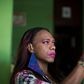 Transgender sex worker Luna Veras, 47, is seen in her apartment in Santo Domingo, Dominican Republic, on August 12, 2020; the pandemic has drastically reduced her income