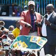 Deputy President William Ruto with former Bomet Governor Isaac Rutto