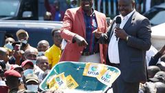 Deputy President William Ruto, Isaac Ruto and BUZEKI