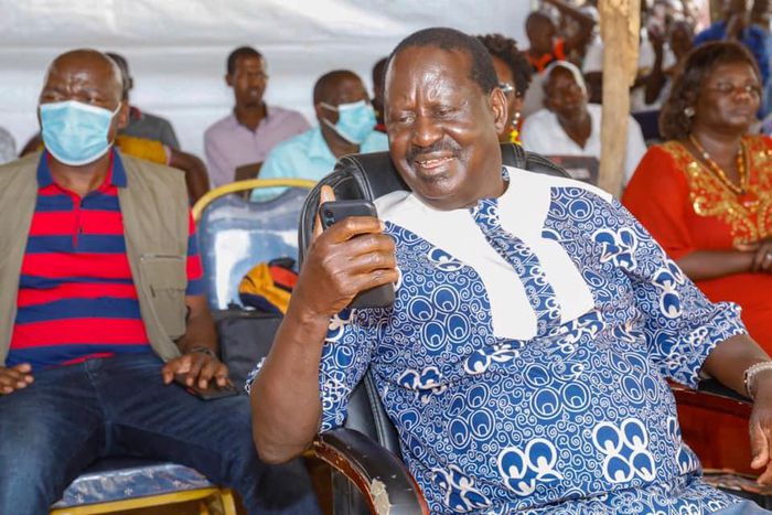 Netizens react to Raila's early morning tweet