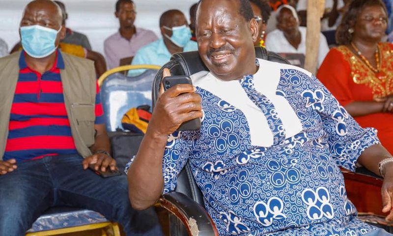Netizens react to Raila's early morning tweet