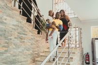 Diamond Platnumz treats Zari & his kids to tour of his Mega Mansion (Courtesy/Wasafi)
