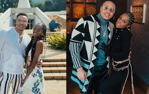 Vanessa Mdee  and Rotimi