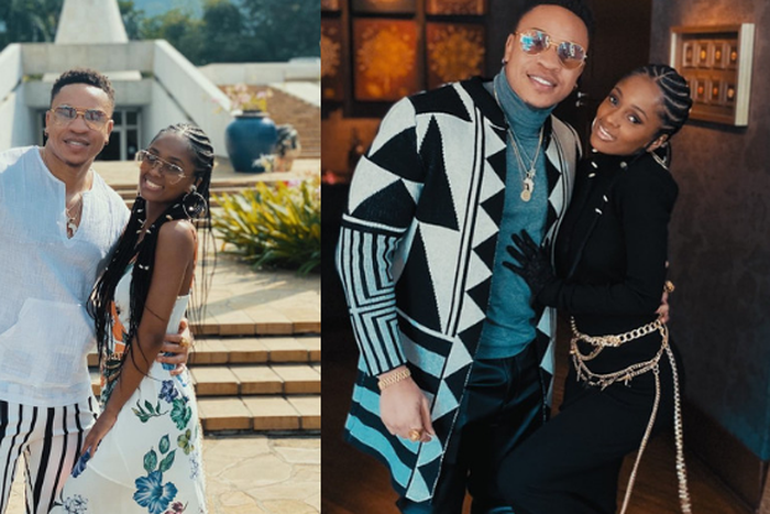 Vanessa Mdee  and Rotimi