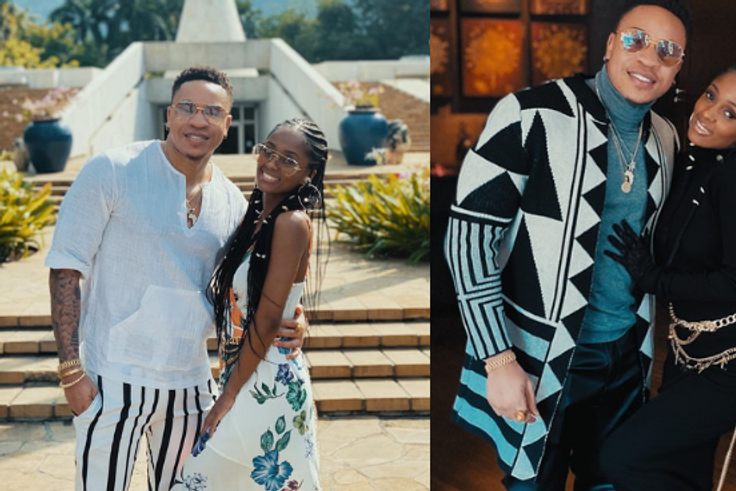 Vanessa Mdee  and Rotimi
