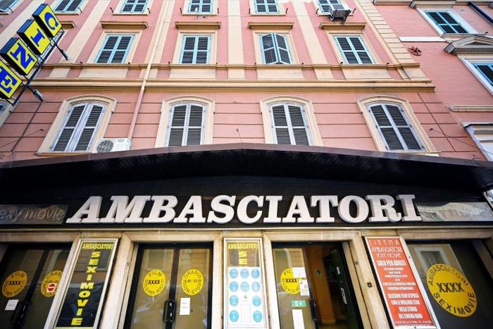Rome's last adult movie cinema, the Ambasciatori, reopened its doors after Italy began easing its lockdown restrictions