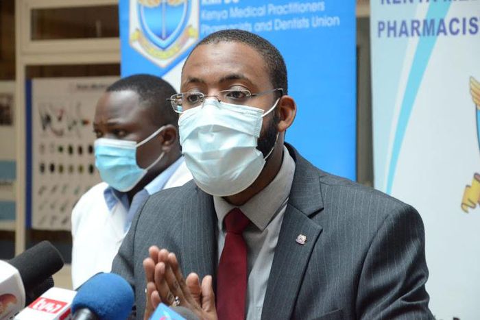 KMPDU Secretary General/ CEO Chibanzi Mwachonda