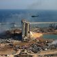 Much of Beirut's port district was obliterated by the force of Tuesday's monster explosion of 2,750 tonnes of ammonium nitrate fertiliser