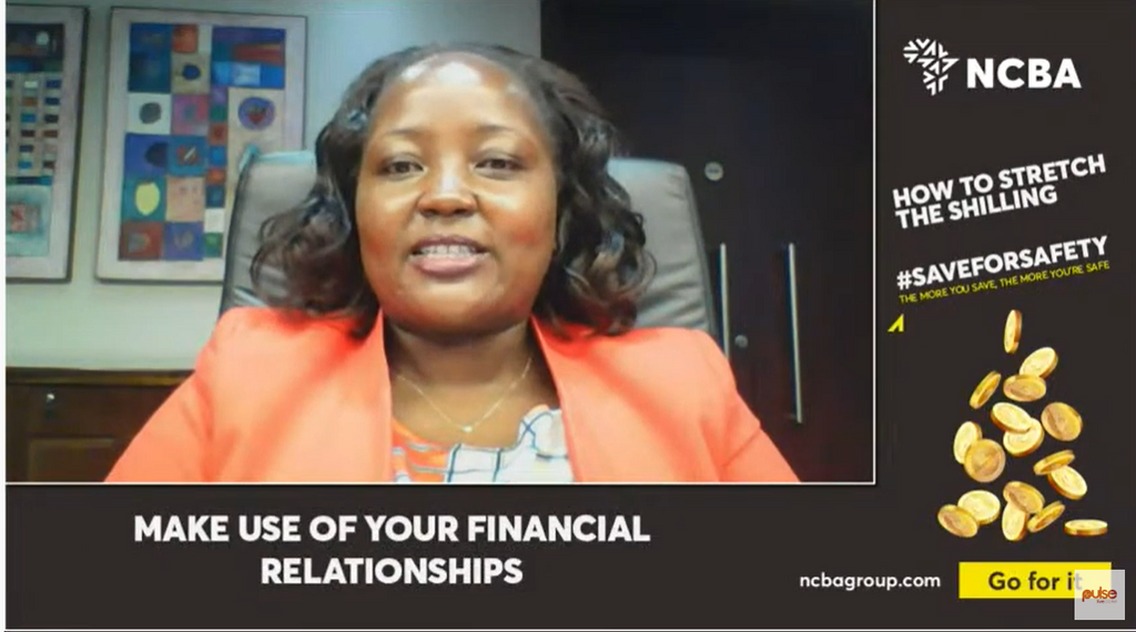 NCBA Bank's Faith Kaithia discussing the saving Culture on Pulse Live