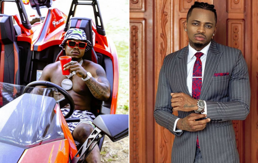 Tanzanian musicians Harmonize and Diamond Platnumz