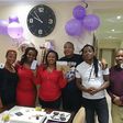 KBC radio presenter Bonnie Musambi, his wife Betty Musangi and friends celebrating Betty's 31st birthday