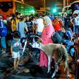 People converged on Casablanca's main bus station on Sunday evening, after authorities announced the snap measures