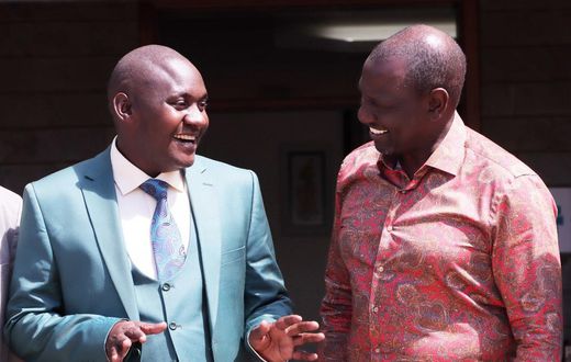 DP Ruto unveils Urbanus Mutunga Muthama Ngengele as his candidate for the Machakos Senatorial by-election