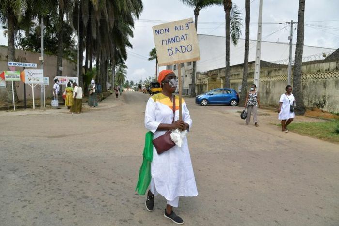President Alassane Ouattara's decision to contest a third term has triggered outrage among opposition and civil society groups, who labelled it a "coup"