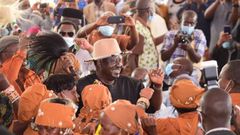 Raila Odinga hosting Kikuyu elders
