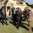 Uhuru arrives at Gusii Stadium for Simeon Nyachae's funeral