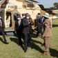 Uhuru arrives at Gusii Stadium for Simeon Nyachae's funeral