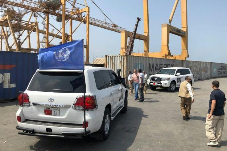 A breach of the 45-year-old FSO Safer, anchored off the port of Hodeida (pictured 2019), would have disastrous results for marine life and tens of thousands of impoverished people who depend on fishing for their livelihood