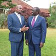 Moses Kuria and Deputy President William Ruto (Twitter)