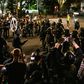 Demonstrators confront law enforcement during a protest against racial injustice, police brutality and the deployment of federal troops to US cities on July 29, 2020 in Portland, Oregon