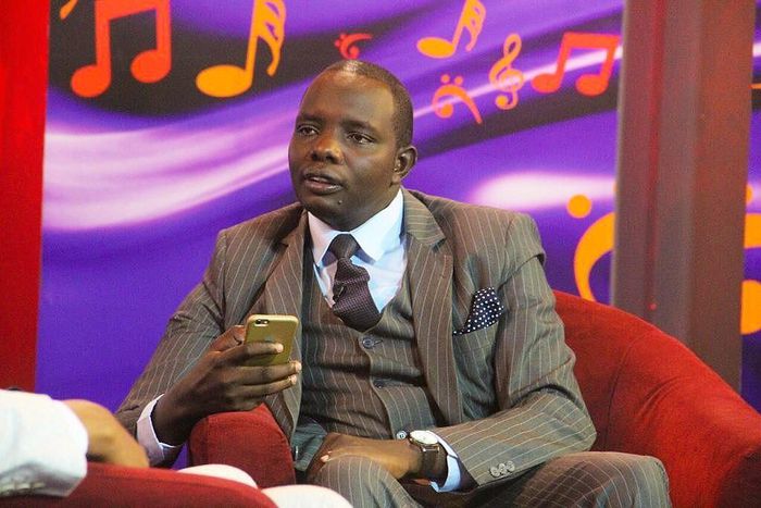 Anthony Ndiema with Family