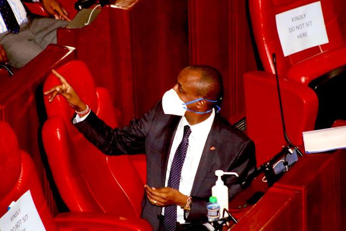Resign and let me sit on that chair - Mutula junior tells Senate Speaker Ken Lusaka
