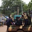 Some military personnel were still celebrating the coup in Mali a day later