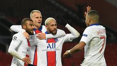 Neymar scored twice in Paris Saint-Germain's crucial 3-1 win over Manchester United in the Champions League in midweek