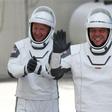 Bob Behnken (r) and Doug Hurley (l) blasted off from Cape Canaveral on May 30 on board a SpaceX Crew Dragon, and are supposed to splash down off the coast of Florida on Sunday afternoon