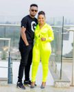 Size 8 with her husband  DJ Mo