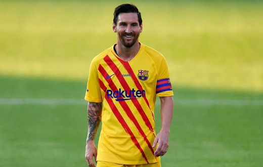 Lionel Messi played in Saturday's friendly between Barcelona and Nastic after trying to leave this summer