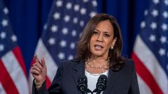 Democratic vice presidential nominee Kamala Harris said that if a coronavirus vaccine is available before November's election she would not take President Donald Trump's word on its safety and efficacy