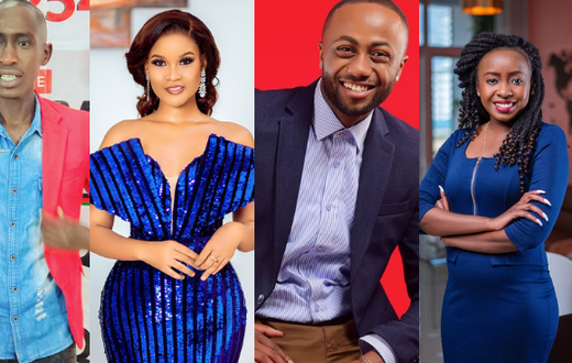 Njoro the Comedian, Hamisa Mobetto, Jowie Irungu and Jacque Maribe (Courtesy)
