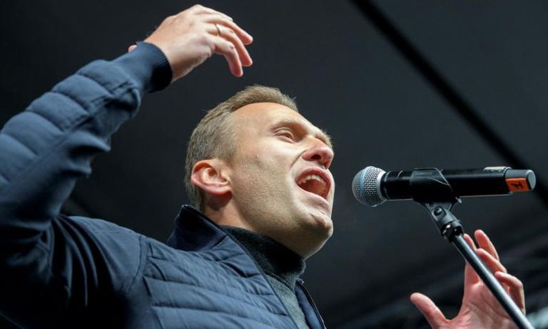 Russian opposition leader Alexei Navalny fell ill on a flight in Siberia last month