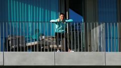 Juventus forward Cristiano Ronaldo returned from Lisbon to Turin to quarantine.