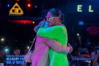 Diamond Platnumz with Tanasha Donna and Naseeb Junior