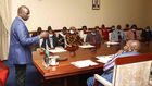File Image of DP Ruto at a Meeting