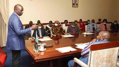 File Image of DP Ruto at a Meeting