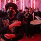 A Shiite Muslim worshipper commemorates the martyrdom of the Prophet Mohammad's grandson Imam Hussein at his shrine in the Iraqi city of Karbala