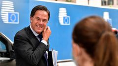 At home, Rutte is known for his cheery personality that helps him get along with all sides of the country's fragmented political spectrum