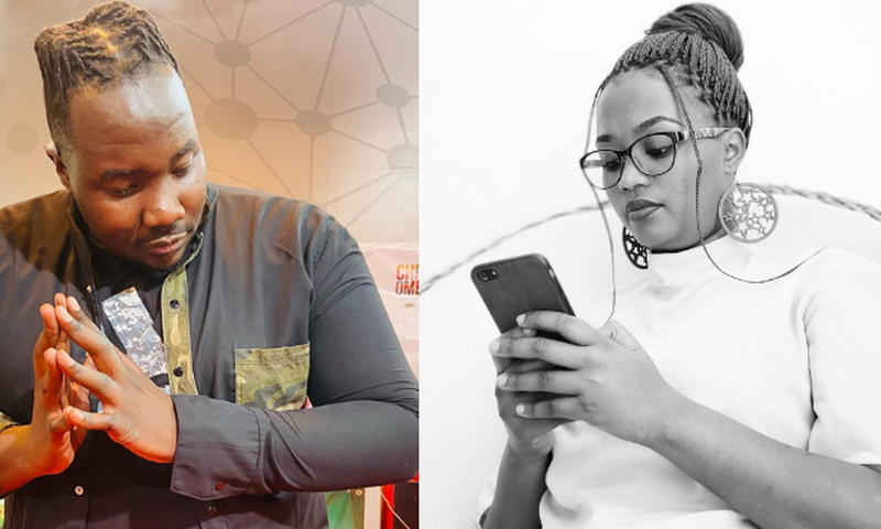 Willis Raburu with Marya Prude