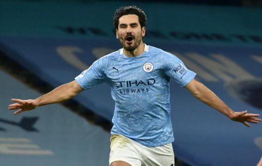 Gundogoal: Ilkay Gundogan has scored a career-high 13 goals this season