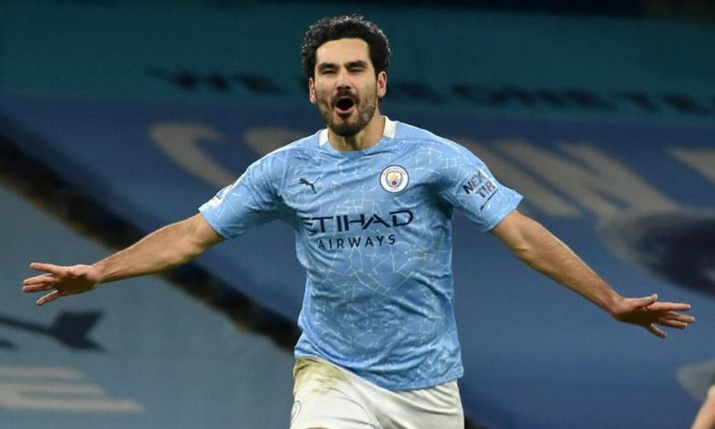 Gundogoal: Ilkay Gundogan has scored a career-high 13 goals this season