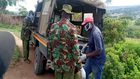 Police remove body of 82-year-old granny who was murdered by her son Edwin Losepish in Maralal, Samburu