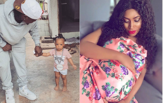 Harmonize introduces first born daughter, after a year of denying siring a baby out of wedlock