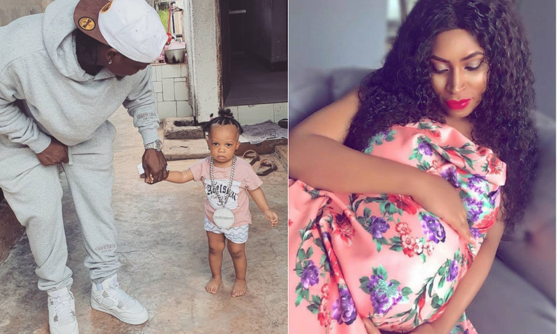 Harmonize introduces first born daughter, after a year of denying siring a baby out of wedlock