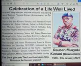 Police officer behind famous phrase “Sema Kimeumana” passes on
